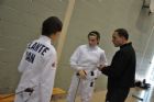 Entra�nement d'escrime - Coll�ge Mont Notre-Dame