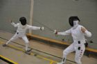 Entra�nement d'escrime - Coll�ge Mont Notre-Dame