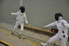 Entra�nement d'escrime - Coll�ge Mont Notre-Dame