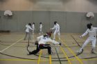 Entra�nement d'escrime - Coll�ge Mont Notre-Dame