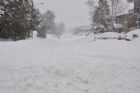 Importantes chutes de neige sur Sherbrooke