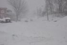 Importantes chutes de neige sur Sherbrooke