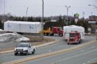 l'Arrive de la maison Desjardins au Carrefour de l'Estrie